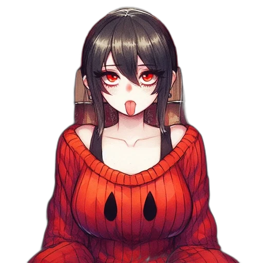 dress, mask, creature, face, pixel art, anime, concept art, fantasy art transparent PNG cut-out