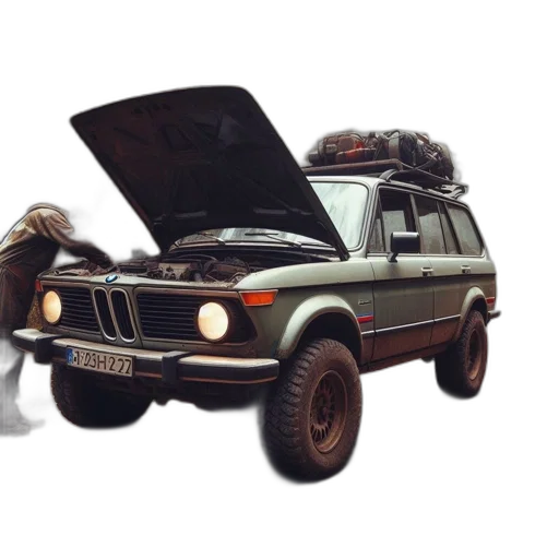 car, weapon, robot, animal, concept art, 3d render, photorealistic, man transparent PNG cut-out