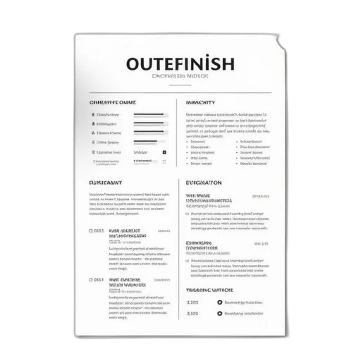 resume, template, job, education transparent PNG cut-out