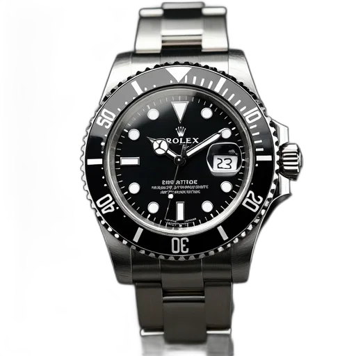 jewelry, photorealistic, rolex, submarine transparent PNG cut-out