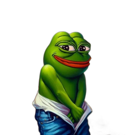 creature, animal, face, jacket, photorealistic, concept art, large, frog transparent PNG cut-out