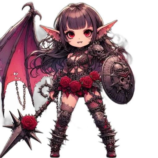 dragon, weapon, staff, sword, fantasy art, concept art, pixel art, anime transparent PNG cut-out