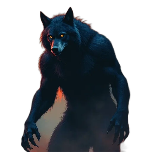 creature, animal, staff, concept art, fantasy art, pixel art, watercolor, blue transparent PNG cut-out