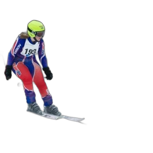 robot, jacket, 3d render, concept art, skier, wearing, blue, red transparent PNG cut-out
