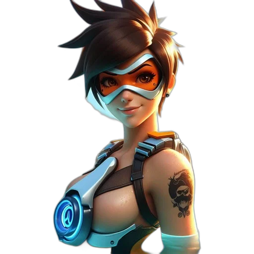 robot, staff, weapon, face, concept art, cyberpunk, 3d render, comic book art transparent PNG cut-out