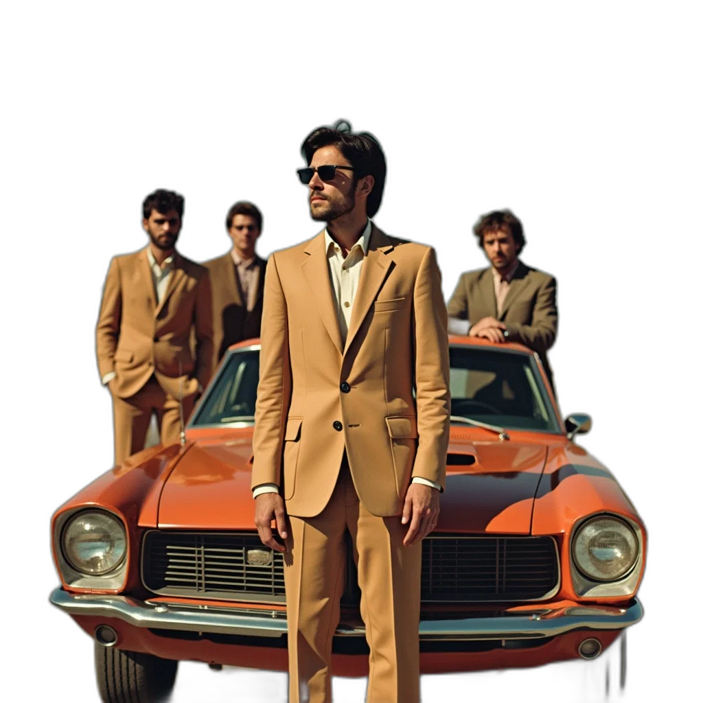 jacket, car, staff, concept art, comic book art, 3d render, second, image transparent PNG cut-out