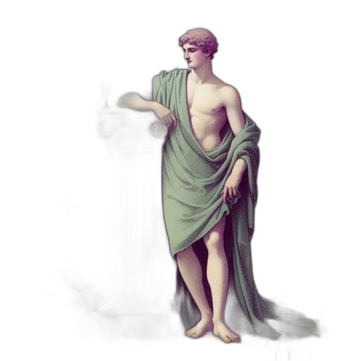 dress, staff, sword, weapon, concept art, vaporwave, fantasy art, 3d render transparent PNG cut-out
