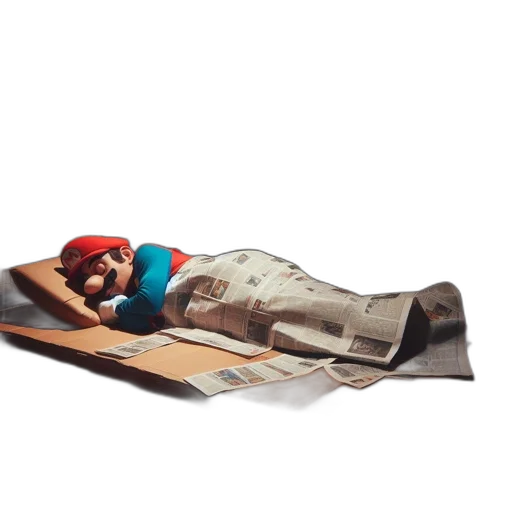 furniture, hat, creature, mask, 3d render, concept art, photorealistic, pixel art transparent PNG cut-out