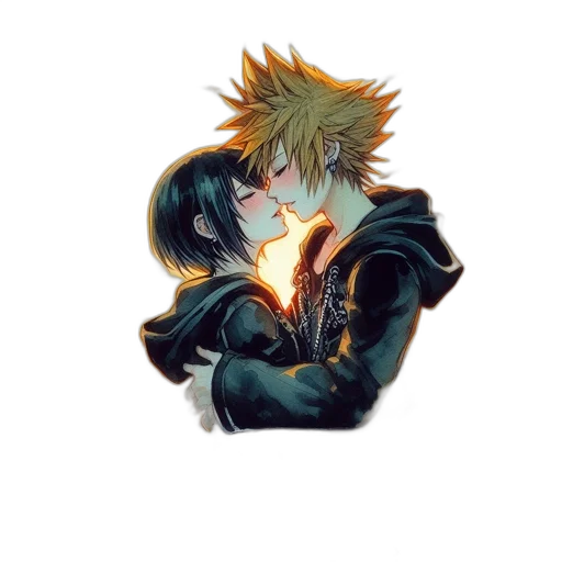 mask, jacket, pixel art, watercolor, anime, fantasy art, neon lights, fire transparent PNG cut-out