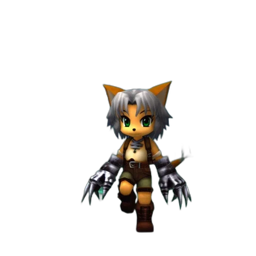 weapon, staff, animal, creature, 3d render, pixel art, concept art, fantasy art transparent PNG cut-out