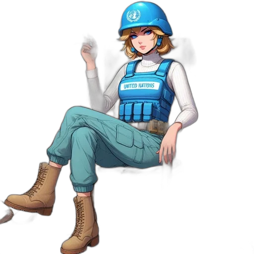 staff, hat, jacket, weapon, concept art, pixel art, anime, cartoon transparent PNG cut-out