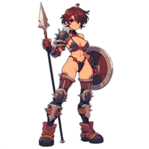 weapon, staff, sword, pixel art, concept art, fantasy art, anime, red transparent PNG cut-out