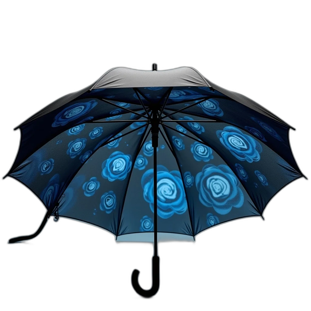 umbrella, jacket, staff, dress, concept art, 3d render, photorealistic, fantasy art transparent PNG cut-out