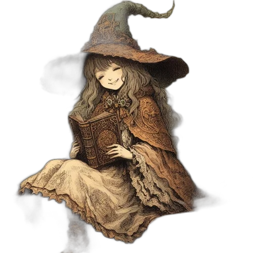hat, dress, staff, mask, fantasy art, concept art, pixel art, watercolor transparent PNG cut-out