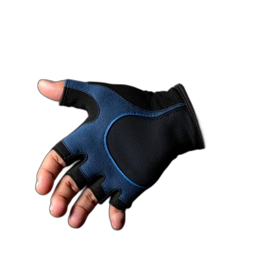 weapon, 3d render, cyberpunk, close-up, image, person, hand, wearing transparent PNG cut-out