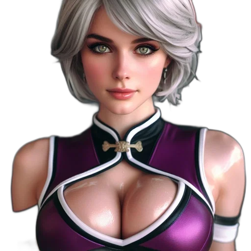 face, robot, dress, fantasy art, concept art, 3d render, photorealistic, dark transparent PNG cut-out