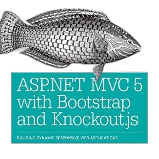 book, cover, titled, asp, net, mvc, bootstrap, knockout transparent PNG cut-out