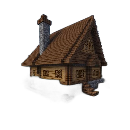 building, furniture, hat, weapon, 3d render, pixel art, concept art, photorealistic transparent PNG cut-out