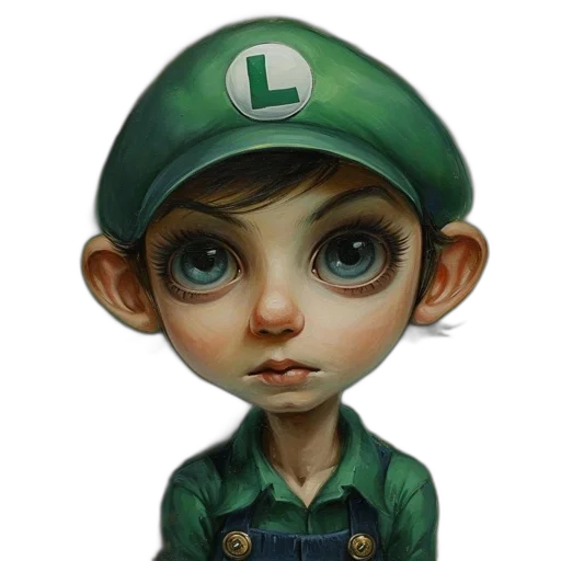 hat, face, staff, concept art, fantasy art, photorealistic, comic book art, green transparent PNG cut-out