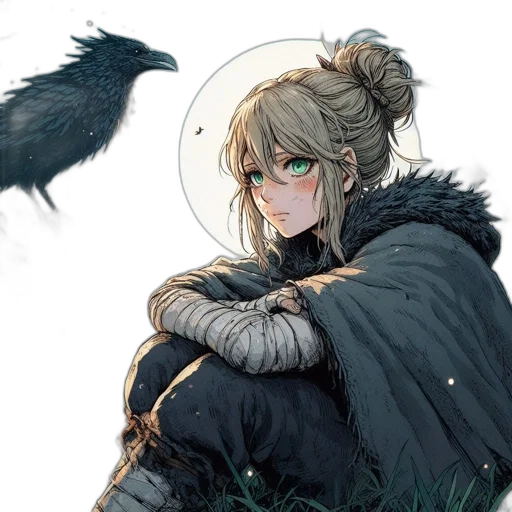 dragon, creature, weapon, concept art, fantasy art, watercolor, anime, snow transparent PNG cut-out