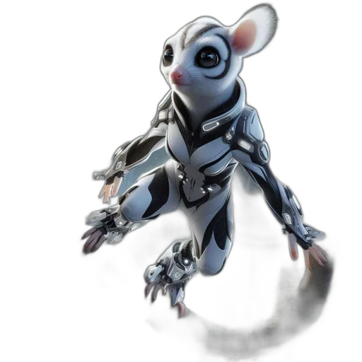 robot, creature, animal, mask, concept art, 3d render, fantasy art, comic book art transparent PNG cut-out