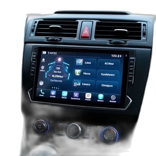 car, din, gps, player, bluetooth, mp3, maps transparent PNG cut-out