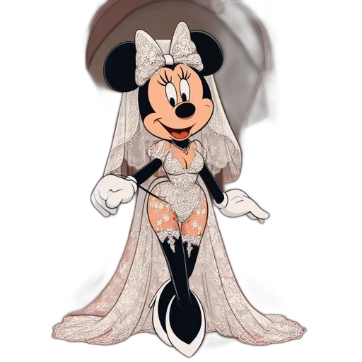 dress, mask, hat, concept art, cartoon, watercolor, 3d render, monochrome transparent PNG cut-out