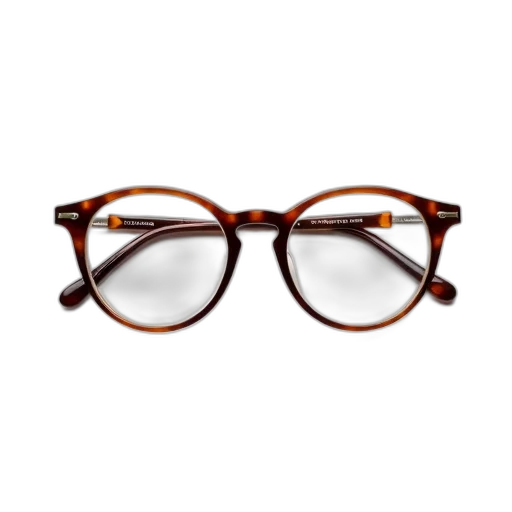 earth tones, pair, round, eyeglasses, brown, frame, silver, hinges transparent PNG cut-out