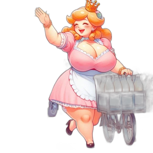 dress, staff, concept art, watercolor, pixel art, fantasy art, pastel, animated transparent PNG cut-out