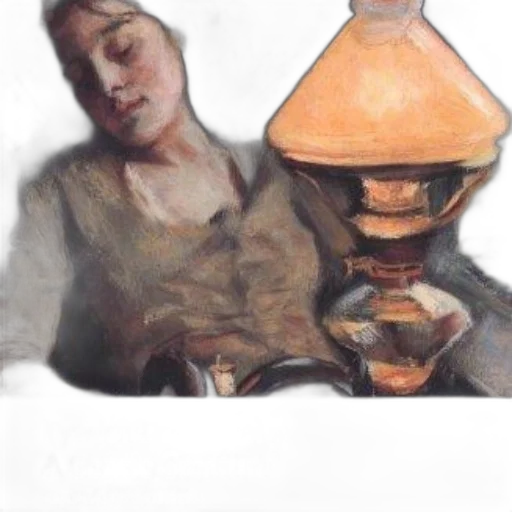 bottle, face, staff, dress, oil painting, watercolor, photorealistic, concept art transparent PNG cut-out