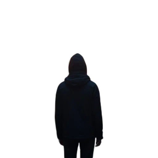 jacket, mask, staff, face transparent PNG cut-out