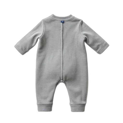 jacket, pair, grey, baby, rompers, ribbed, texture, small transparent PNG cut-out