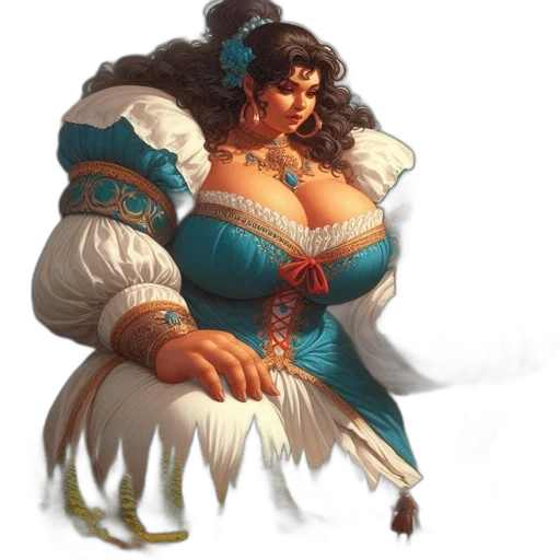 dress, jewelry, crown, fantasy art, concept art, photorealistic, pixel art, towering transparent PNG cut-out