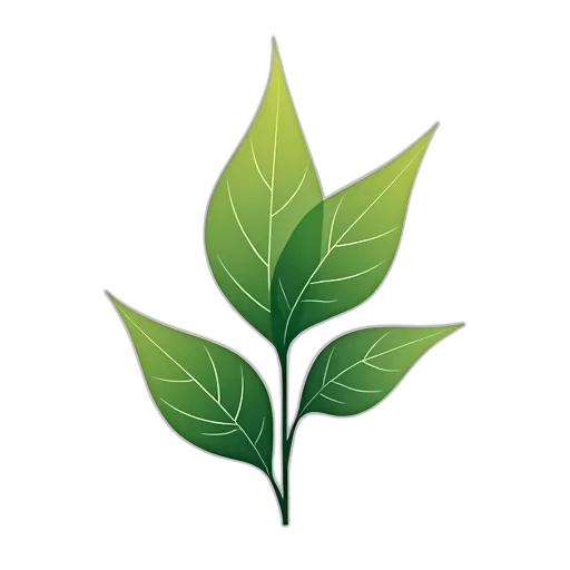 staff, photorealistic, 3d render, green transparent PNG cut-out