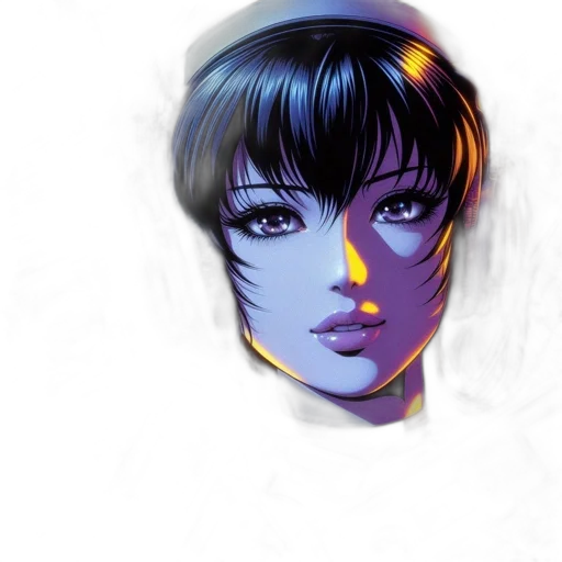 face, mask, robot, crown, photorealistic, fantasy art, anime, comic book art transparent PNG cut-out
