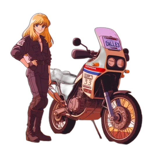 jacket, weapon, robot, animal, concept art, pixel art, anime, cartoon transparent PNG cut-out