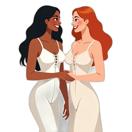 dress, jewelry, concept art, cartoon, pixel art, comic book art, fire, earth tones transparent PNG cut-out