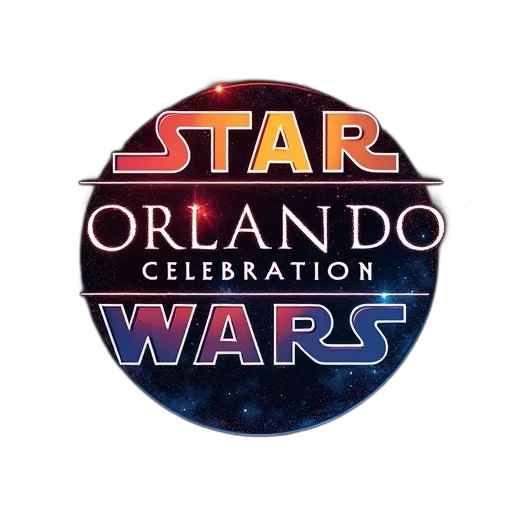 logo, star, wars, celebration transparent PNG cut-out