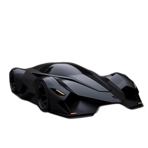 mask, car, shoes, weapon, 3d render, concept art, cyberpunk, futuristic transparent PNG cut-out