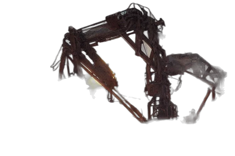robot, weapon, staff, dragon transparent PNG cut-out