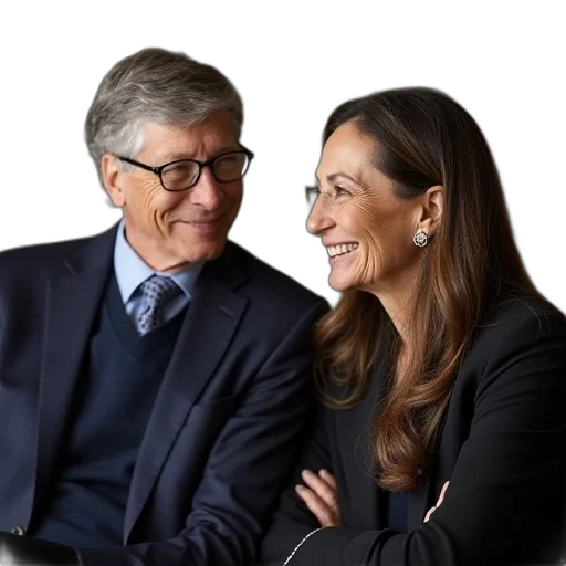 bloomberg, interviews, bill, melinda transparent PNG cut-out