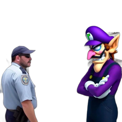 staff, mask, animal, weapon, concept art, 3d render, cartoon, vaporwave transparent PNG cut-out