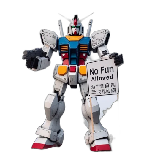 robot, weapon, 3d render, concept art, open, area, large, anthropomorphic transparent PNG cut-out