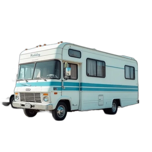 car, 3d render, concept art, photorealistic, white, recreational, vehicle, blue transparent PNG cut-out