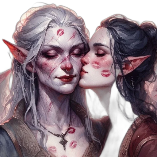 fantasy art, concept art, watercolor, pixel art, red, dark, pastel, colorful transparent PNG cut-out
