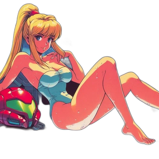 dress, robot, food, concept art, vaporwave, anime, pixel art, neon lights transparent PNG cut-out