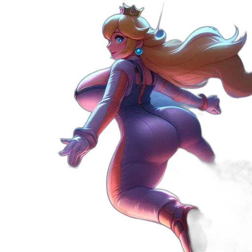 dress, dragon, staff, concept art, fantasy art, 3d render, anime, underwater transparent PNG cut-out