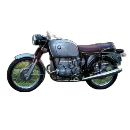 photorealistic, 3d render, concept art, vintage, bmw, motorcycle, showcased, image transparent PNG cut-out