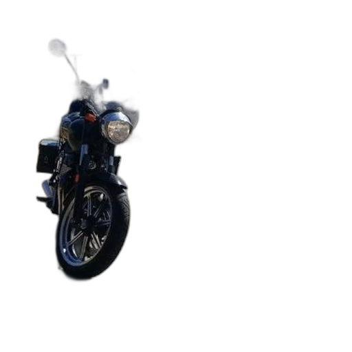 weapon, 3d render, concept art, photorealistic, motorcycle, parked, side, road transparent PNG cut-out