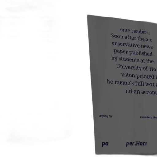 3d render, page, book, magazine, text, english, featuring, word transparent PNG cut-out
